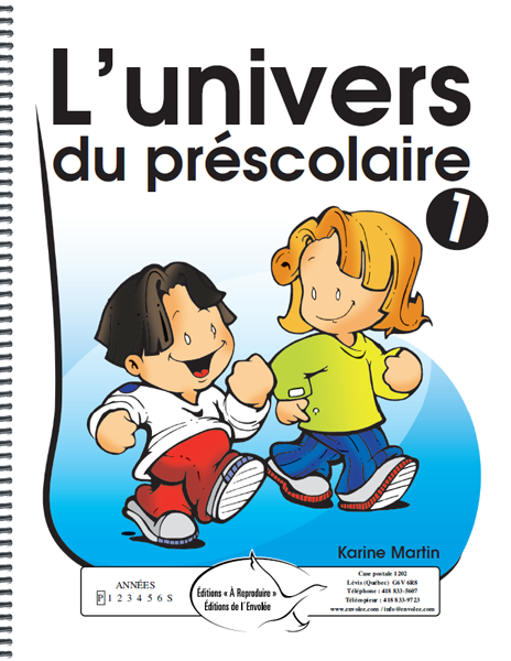 L'univers du préscolaire 1