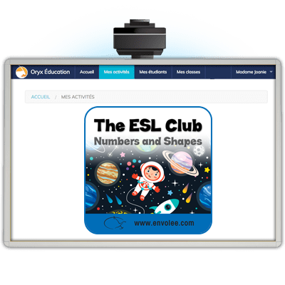 ORYX - The ESL Club | Numbers and Shapes