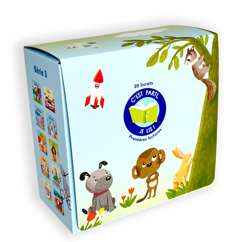 Coffret C'est parti, je lis ! - Séries 1-2-3