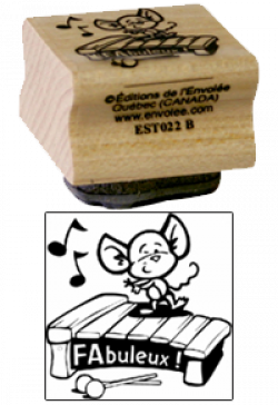 Estampe bois Fabuleux !