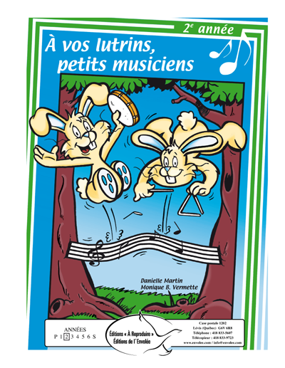 À vos lutrins, petits musiciens, 2e année - en PDF