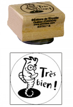 Estampe bois Très bien !