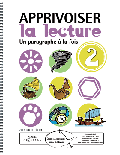 Apprivoiser la lecture - Un par. à la fois 2