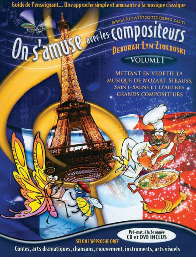 On s'amuse avec les compositeurs, préscolaire et 1er cycle - en PDF