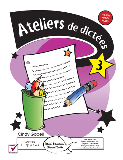 Ateliers de dictées 3 - en PDF et MP3