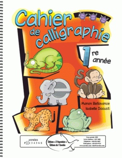 Cahier de calligraphie, 1re année