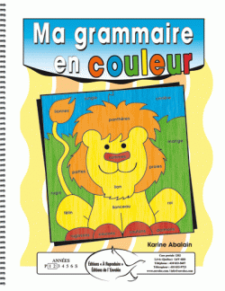 Ma grammaire en couleur