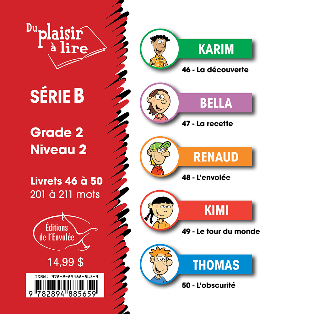 Du plaisir à lire - Série B (Grade 2 - Niveau 2)