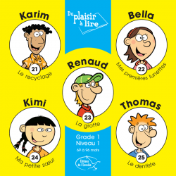 Du plaisir à lire - Série A (Grade 1 - Niveau 1)