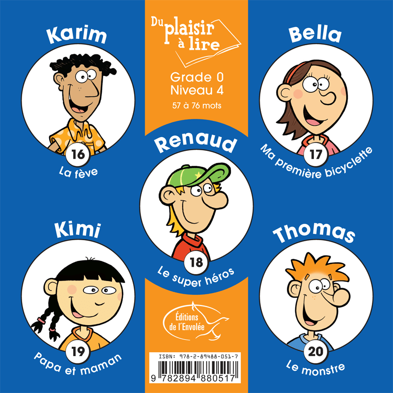 Du plaisir à lire - Série A (Grade 0 - Niveau 4)
