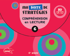 Ma boite de stratégies - Compréhension en lecture 6