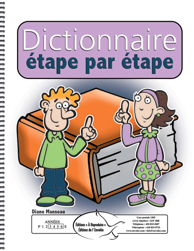 Dictionnaire étape par étape