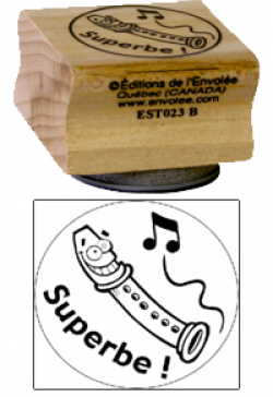 Estampe bois Superbe !