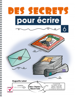 Des secrets pour écrire 6