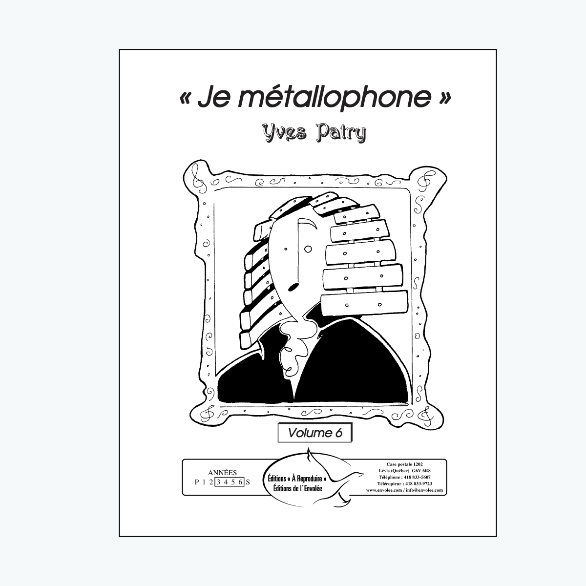 Éditions de l'Envolée Je métallophone 6 en PDF