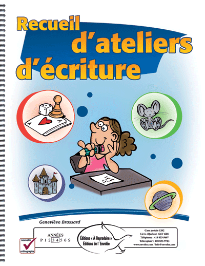 Recueil d'ateliers d'écriture