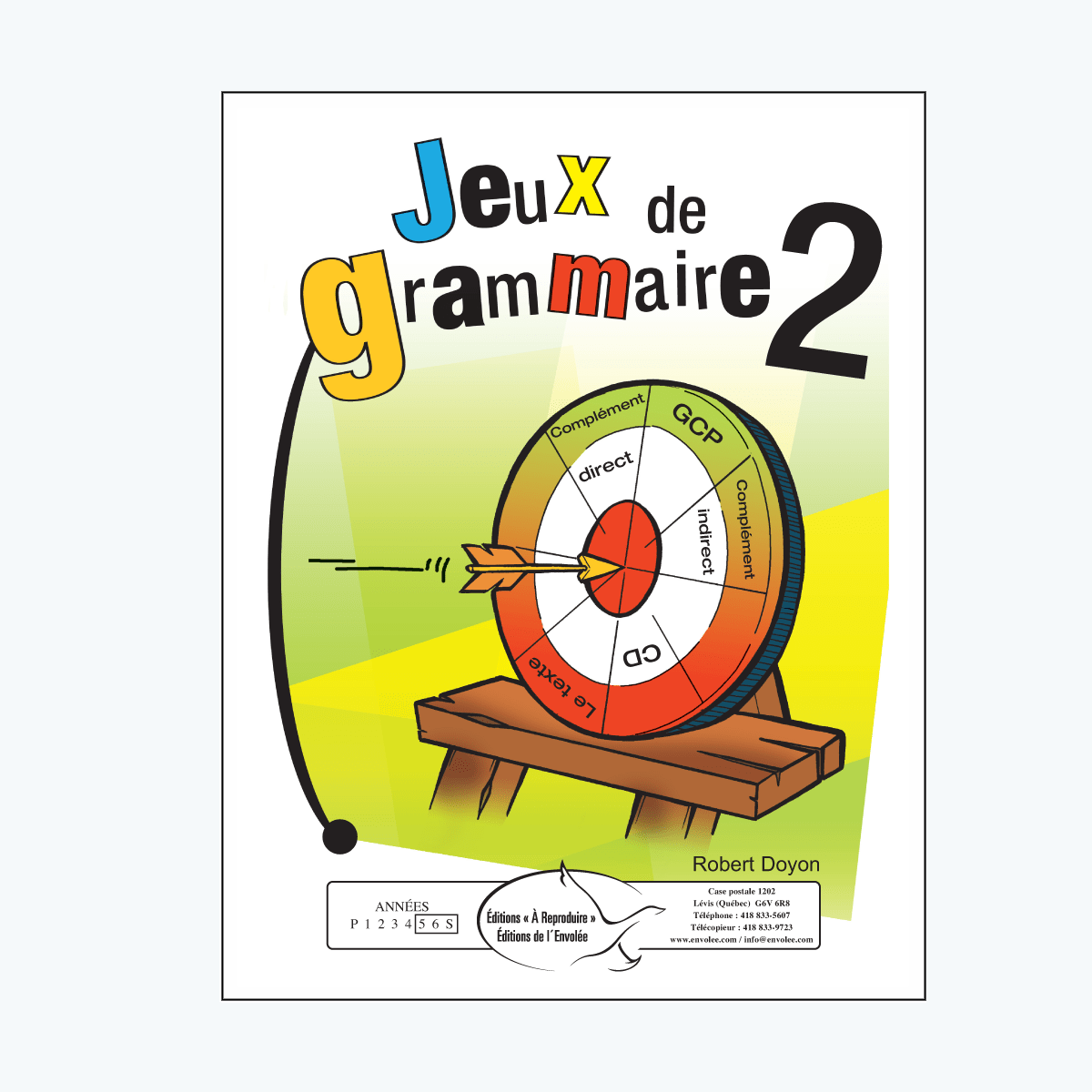 Les 50 Règles D or De La Grammaire Pdf Éditions de l'Envolée - Jeux de grammaire 2 - en PDF