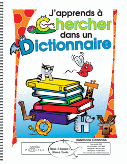 J'apprends à chercher dans un dictionnaire