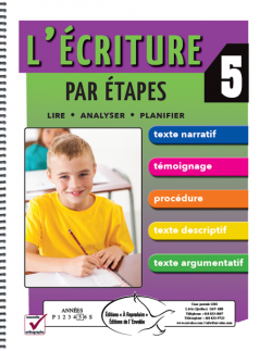 L'écriture par étapes 5