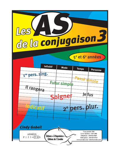 Les as de la conjugaison 3 - en PDF