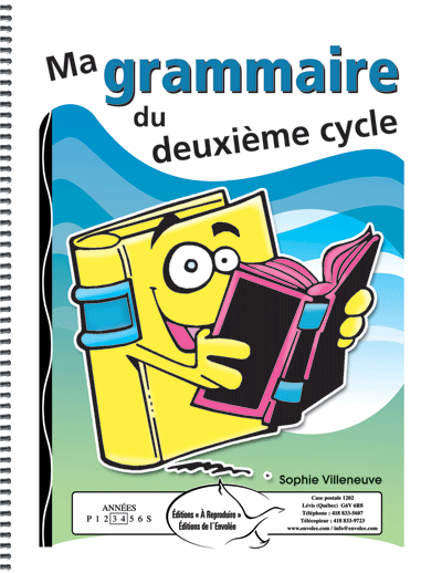 Ma grammaire du deuxième cycle