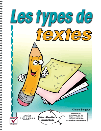 Les types de textes