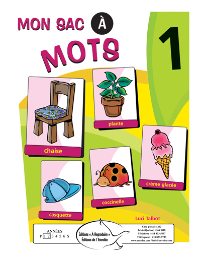 Mon sac à mots, vol. 1 - en PDF