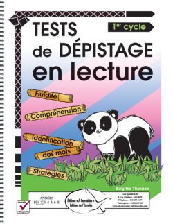 Tests de dépistage en lecture - 1er cycle