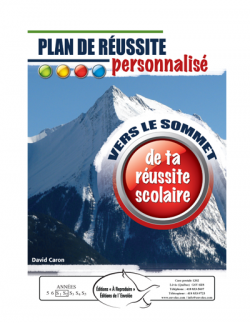Vers le sommet de ta réussite scolaire - en PDF