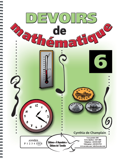 Devoirs de mathématique 6