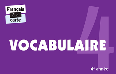 Français à la carte - Vocabulaire 4