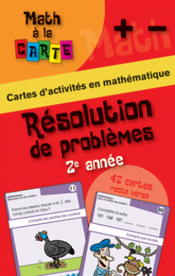 Math à la carte - Résolution de problèmes 2e année