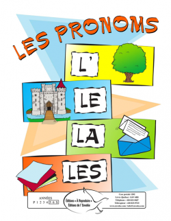 Les pronoms - en PDF