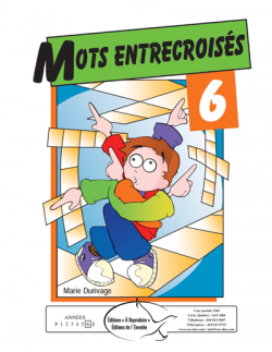 Mots entrecroisés 6 - en PDF