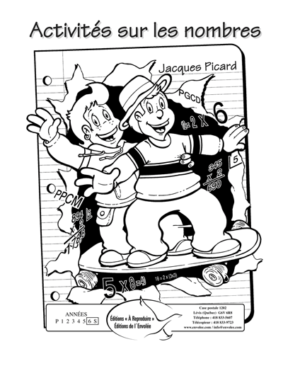 Activités sur les nombres - en PDF