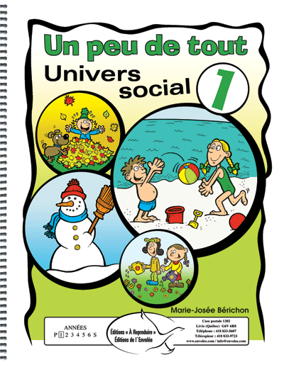 Un peu de tout - Univers social 1