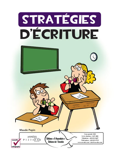 Stratégies d'écriture - en PDF