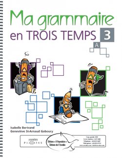 Ma grammaire en trois temps 3A