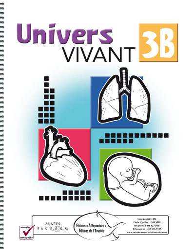 Univers vivant 3B
