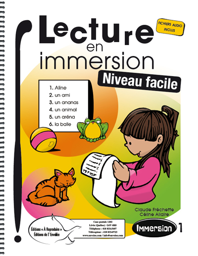 Lecture en immersion - Niveau facile