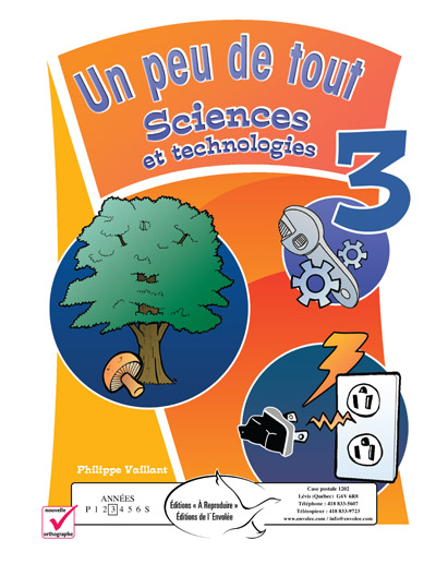 Un peu de tout - Sciences et technologies 3 - en PDF
