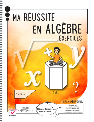 Ma réussite en algèbre - Exercices