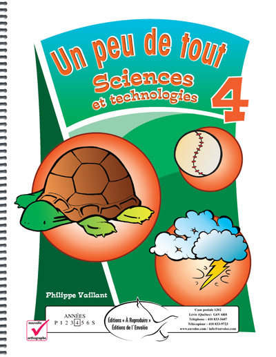 Un peu de tout - Sciences et technologies 4