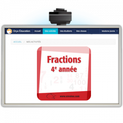 ORYX - Fractions 4e année