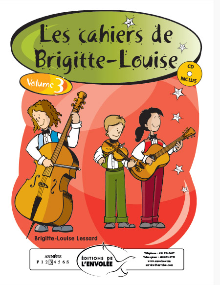 Les cahiers de Brigitte Louise 3 - en PDF et MP3
