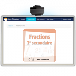 ORYX - Fractions 2e secondaire