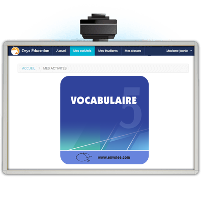 ORYX - Vocabulaire 5