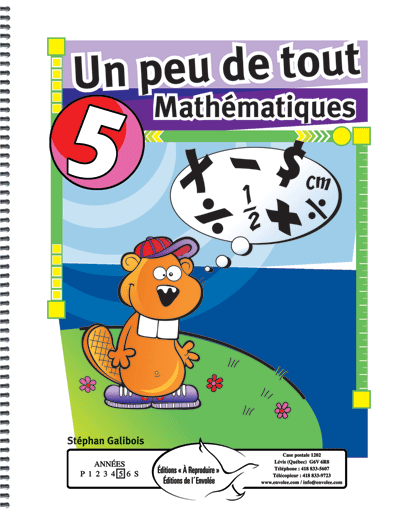 Un peu de tout - Mathématiques 5