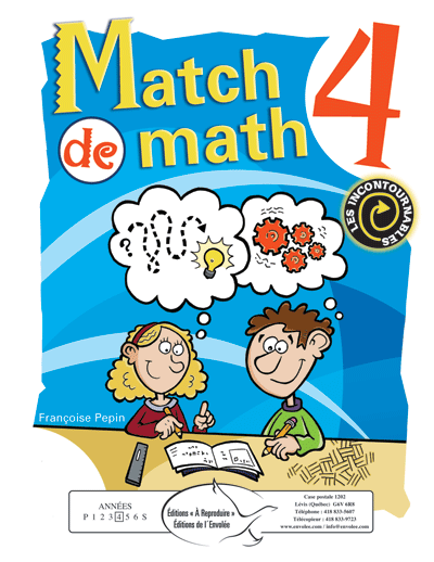 Match de math 4 - en PDF
