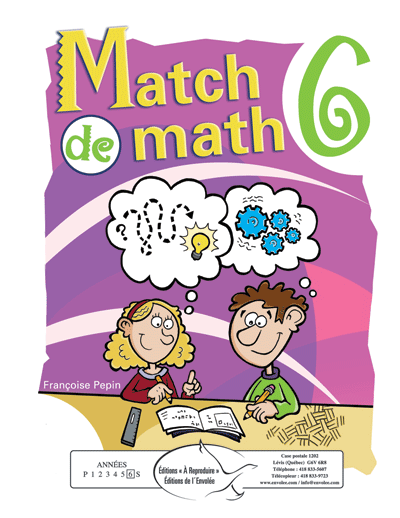 Match de math 6 - en PDF